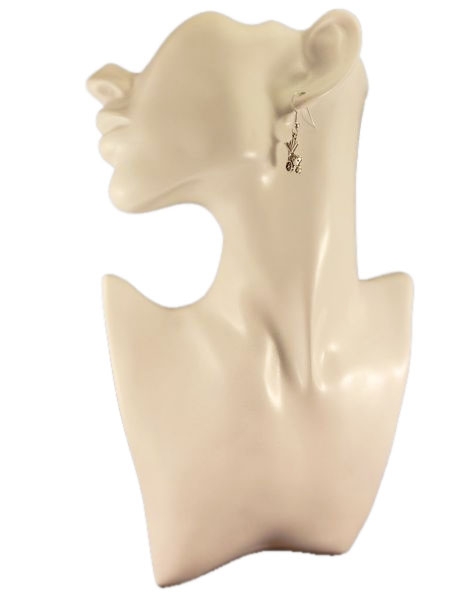 Kinderwagen Ohrringe Vintage Optik Buggy Carriage